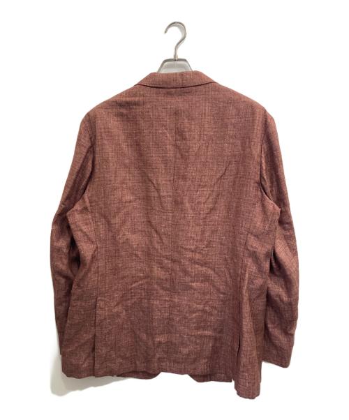 BOSS（ボス）BOSS (ボス) アンコンジャケット レッド サイズ:US46R/IT56の古着・服飾アイテム