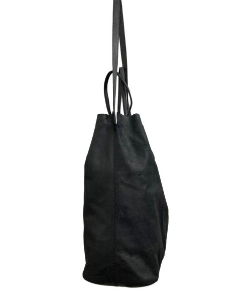 morphee（モルフェ）morphee (モルフェ) ゴートレザー ラージ トート ブラック/ 3WAY LARGE TOTE ブラックの古着・服飾アイテム