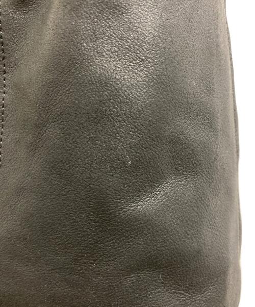 morphee（モルフェ）morphee (モルフェ) ゴートレザー ラージ トート ブラック/ 3WAY LARGE TOTE ブラックの古着・服飾アイテム