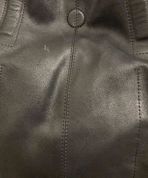 morphee（モルフェ）morphee (モルフェ) ゴートレザー ラージ トート ブラック/ 3WAY LARGE TOTE ブラックの古着・服飾アイテム