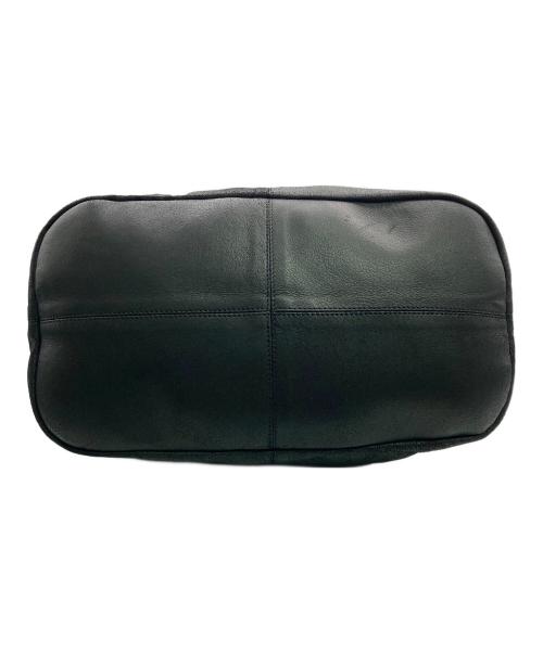 morphee（モルフェ）morphee (モルフェ) ゴートレザー ラージ トート ブラック/ 3WAY LARGE TOTE ブラックの古着・服飾アイテム