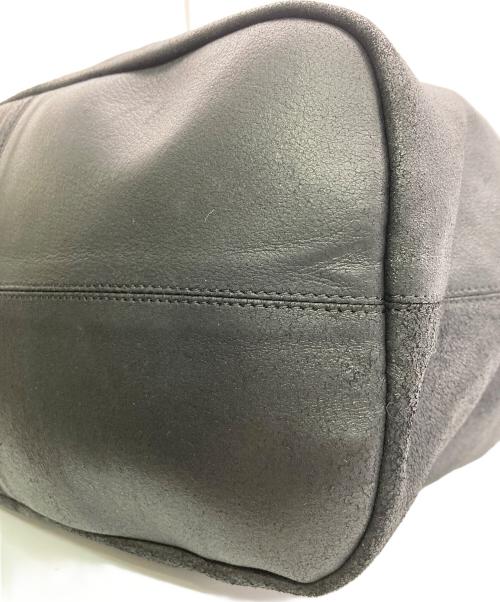 morphee（モルフェ）morphee (モルフェ) ゴートレザー ラージ トート ブラック/ 3WAY LARGE TOTE ブラックの古着・服飾アイテム