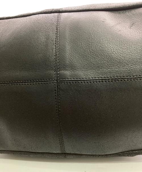 morphee（モルフェ）morphee (モルフェ) ゴートレザー ラージ トート ブラック/ 3WAY LARGE TOTE ブラックの古着・服飾アイテム