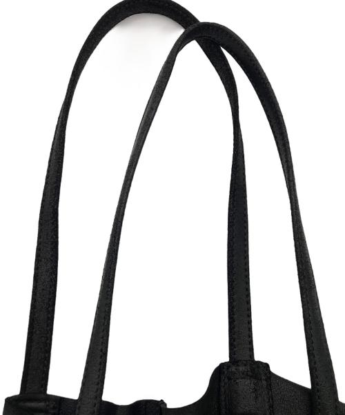 morphee（モルフェ）morphee (モルフェ) ゴートレザー ラージ トート ブラック/ 3WAY LARGE TOTE ブラックの古着・服飾アイテム