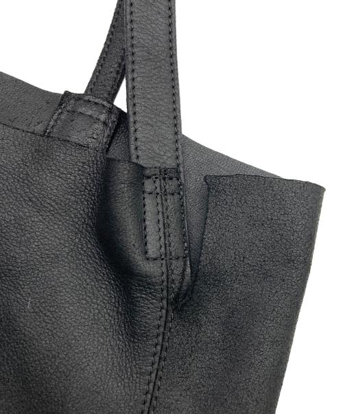 morphee（モルフェ）morphee (モルフェ) ゴートレザー ラージ トート ブラック/ 3WAY LARGE TOTE ブラックの古着・服飾アイテム