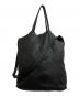 morphee（モルフェ）の古着「ゴートレザー ラージ トート ブラック/ 3WAY LARGE TOTE」｜ブラック