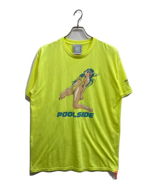 アキバ感電デンキ（アキバカンデンデンキ）アキバ感電デンキ (アキバカンデンデンキ) POOLSIDE TEE イエロー サイズ:XLの古着・服飾アイテム