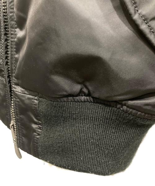AVIREX（アヴィレックス）AVIREX (アヴィレックス) ラインストーンMA-1 ブラック サイズ:Ｍの古着・服飾アイテム