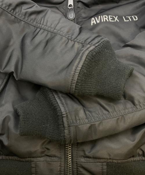 AVIREX（アヴィレックス）AVIREX (アヴィレックス) ラインストーンMA-1 ブラック サイズ:Ｍの古着・服飾アイテム