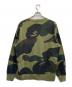 A BATHING APE (アベイシングエイプ) GIANT 1ST CAMO CREWNECK SWEATSHIRT/ジャイアント　ファーストカモ　クルーネック　スウェットシャツ カーキ サイズ:2XL：20000円