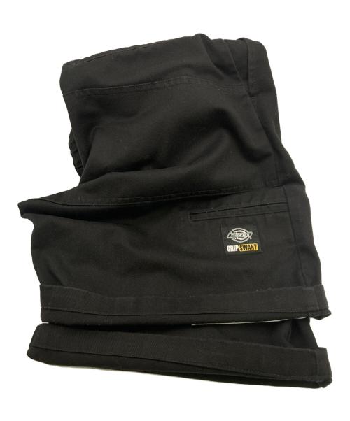 Dickies（ディッキーズ）Dickies (ディッキーズ) GRIP SWANY (グリップスワニー) EASY DOUBLE HIP WORK SHORTS ブラック サイズ:Mの古着・服飾アイテム