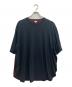 LOEWE（ロエベ）の古着「Circle T-Shirt/クリンクル　Tシャツ」｜ブラック×ワインレッド
