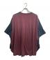 LOEWE (ロエベ) Circle T-Shirt/クリンクル　Tシャツ ブラック×ワインレッド サイズ:L：17000円