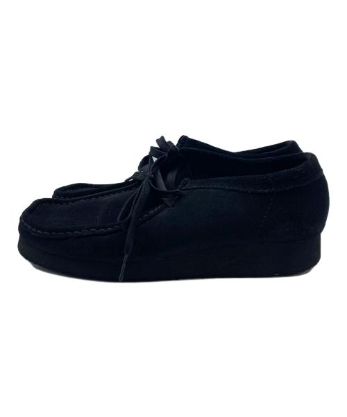 CLARKS（クラークス）CLARKS (クラークス) ワラビースウェードシューズ ブラック サイズ:25.5cm / US8 / UK7 / EU41の古着・服飾アイテム