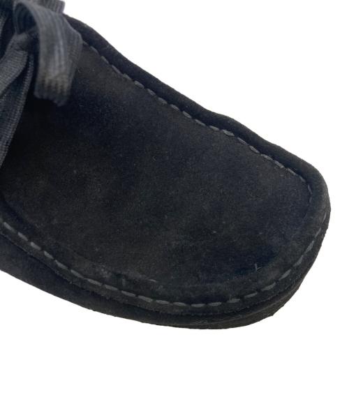 CLARKS（クラークス）CLARKS (クラークス) ワラビースウェードシューズ ブラック サイズ:25.5cm / US8 / UK7 / EU41の古着・服飾アイテム