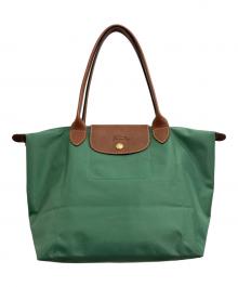 LONGCHAMP（ロンシャン）の古着「トートバッグ」｜グリーン