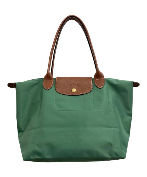 LONGCHAMP（ロンシャン）LONGCHAMP (ロンシャン) トートバッグ グリーンの古着・服飾アイテム
