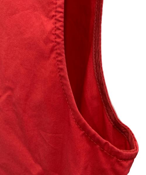 allureville（アルアバイル）allureville (アルアバイル) ティアードVネック ワンピース レッド サイズ:2の古着・服飾アイテム