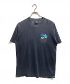 stussyステューシー）の古着「8ボールTシャツ」｜ブラック
