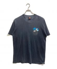 stussy（ステューシー）の古着「8ボールTシャツ」｜ブラック