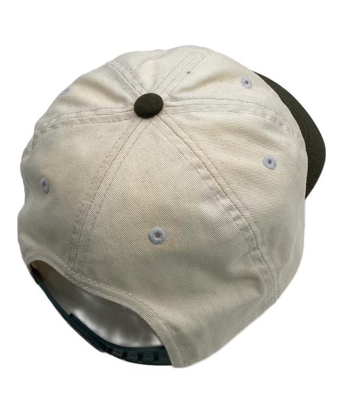 stussy（ステューシー）stussy (ステューシー) CHENILLE S LOW PRO CAP グリーン×ホワイトの古着・服飾アイテム