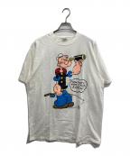 JERZEESジャージーズ）の古着「90‘ｓプリントTシャツ」｜ホワイト