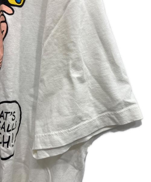 JERZEES（ジャージーズ）JERZEES (ジャージーズ) 90‘ｓプリントTシャツ ホワイト サイズ:XLの古着・服飾アイテム