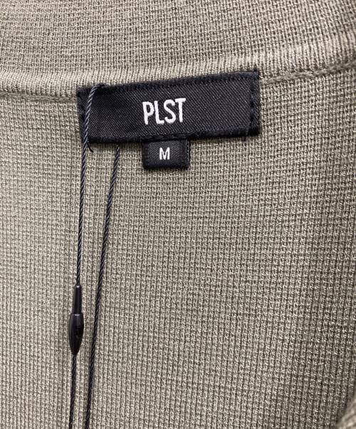PLST（プラステ）PLST (プラステ) レーヨンブレンドテーラードニットベスト グリーン サイズ:M 未使用品の古着・服飾アイテム