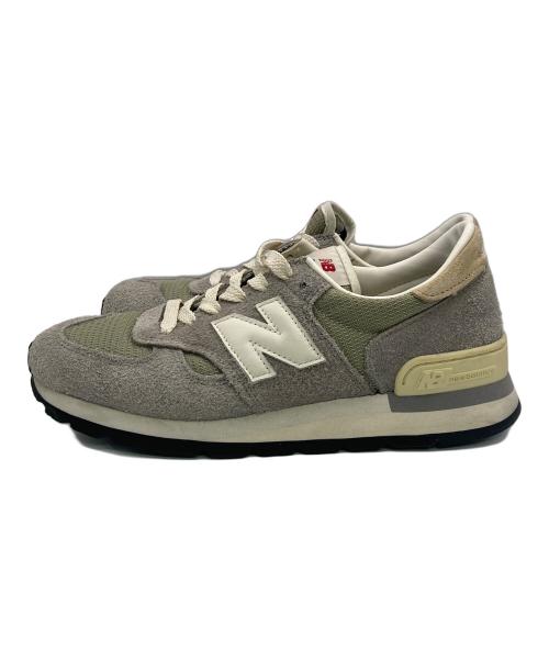 NEW BALANCE（ニューバランス）NEW BALANCE (ニューバランス) ローカットスニーカー グレー サイズ:27.5/US9.5/UK9/EU43の古着・服飾アイテム