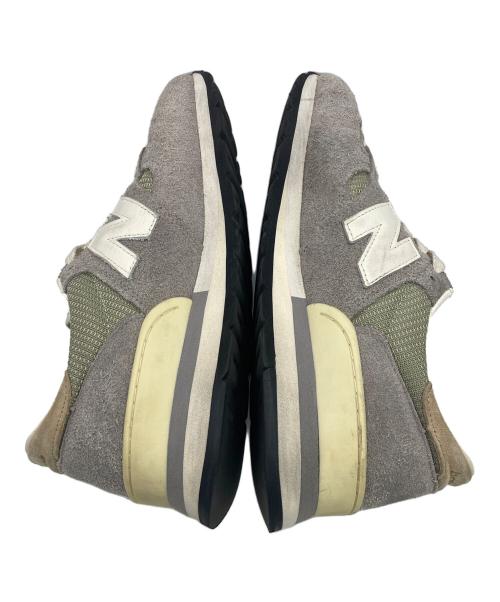 NEW BALANCE（ニューバランス）NEW BALANCE (ニューバランス) ローカットスニーカー グレー サイズ:27.5/US9.5/UK9/EU43の古着・服飾アイテム