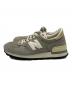 NEW BALANCE (ニューバランス) ローカットスニーカー グレー サイズ:27.5/US9.5/UK9/EU43：14000円