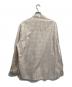 STEVEN ALAN (スティーブンアラン) C/S/L CHECK REGULAR COLLAR SHIRT -ALINE ベージュ サイズ:XL：6000円