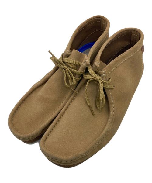 CLARKS（クラークス）CLARKS (クラークス) SHACRE BOOTモカシンブーツ ベージュ サイズ:27.5cm/US10.5/UK9.5/EU44の古着・服飾アイテム