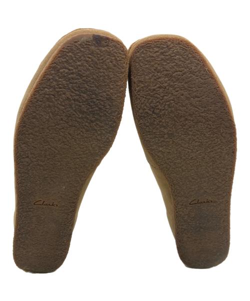 CLARKS（クラークス）CLARKS (クラークス) SHACRE BOOTモカシンブーツ ベージュ サイズ:27.5cm/US10.5/UK9.5/EU44の古着・服飾アイテム