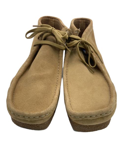 CLARKS（クラークス）CLARKS (クラークス) SHACRE BOOTモカシンブーツ ベージュ サイズ:27.5cm/US10.5/UK9.5/EU44の古着・服飾アイテム