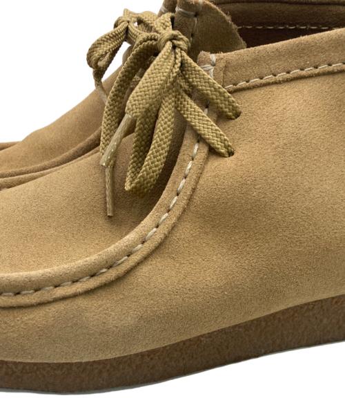CLARKS（クラークス）CLARKS (クラークス) SHACRE BOOTモカシンブーツ ベージュ サイズ:27.5cm/US10.5/UK9.5/EU44の古着・服飾アイテム