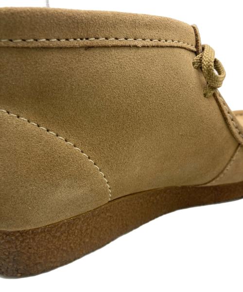 CLARKS（クラークス）CLARKS (クラークス) SHACRE BOOTモカシンブーツ ベージュ サイズ:27.5cm/US10.5/UK9.5/EU44の古着・服飾アイテム