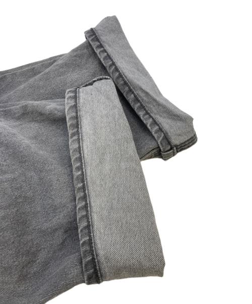 AVIREX（アヴィレックス）AVIREX (アヴィレックス) DOUBLE KNEE DENIM PANTS グレー サイズ:Lの古着・服飾アイテム