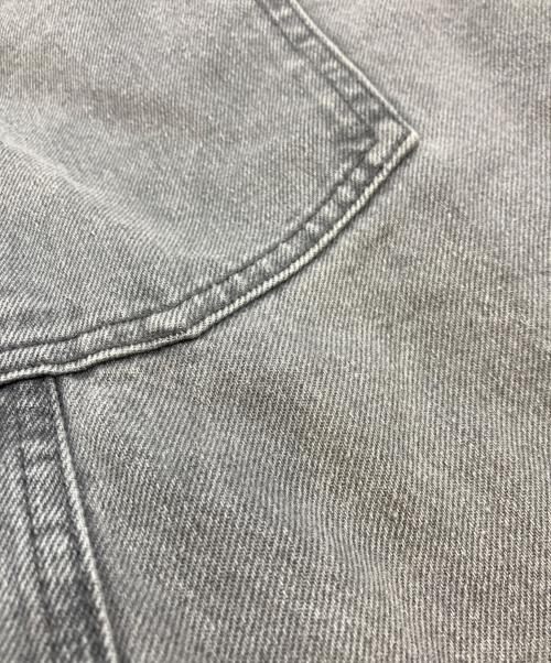 AVIREX（アヴィレックス）AVIREX (アヴィレックス) DOUBLE KNEE DENIM PANTS グレー サイズ:Lの古着・服飾アイテム
