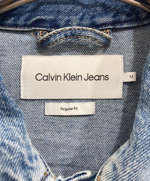 Calvin Klein（カルバンクライン）Calvin Klein (カルバンクライン) オーバーデニムジャケット インディゴ サイズ:Mの古着・服飾アイテム