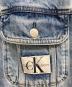 中古・古着 Calvin Klein (カルバンクライン) オーバーデニムジャケット インディゴ サイズ:M：12000円