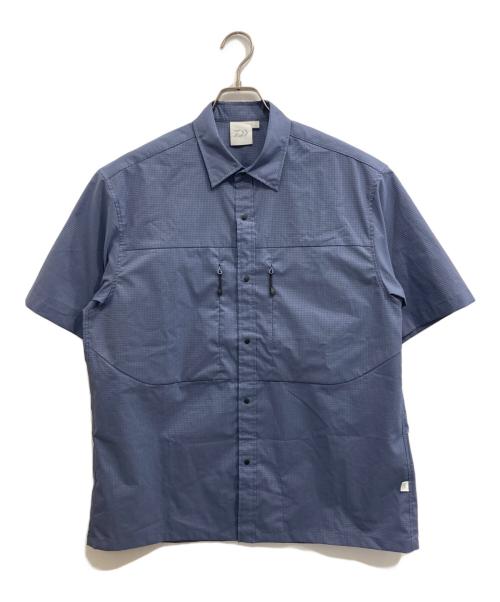 DAIWA（ダイワ）DAIWA (ダイワ) ストリームショートスリーブシャツ ブルー サイズ:Lの古着・服飾アイテム