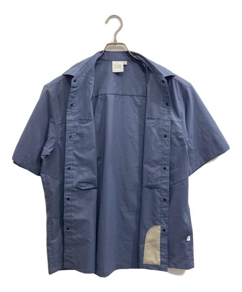 DAIWA（ダイワ）DAIWA (ダイワ) ストリームショートスリーブシャツ ブルー サイズ:Lの古着・服飾アイテム