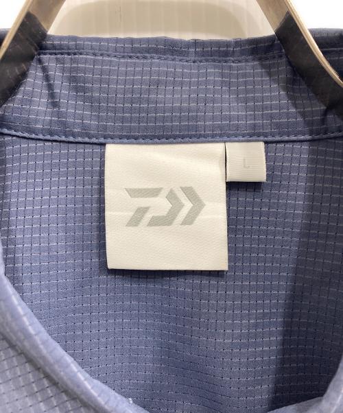 DAIWA（ダイワ）DAIWA (ダイワ) ストリームショートスリーブシャツ ブルー サイズ:Lの古着・服飾アイテム