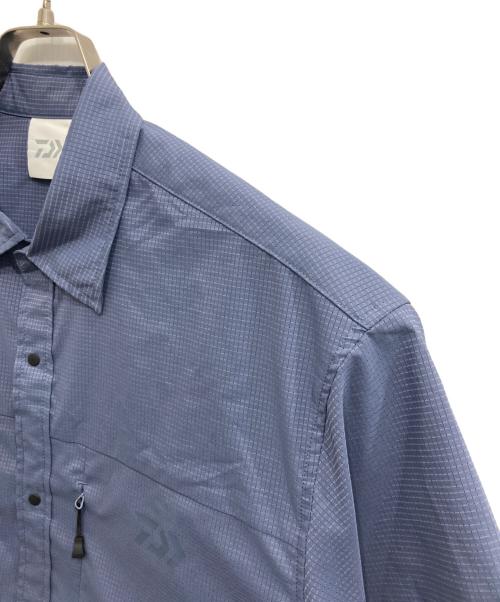 DAIWA（ダイワ）DAIWA (ダイワ) ストリームショートスリーブシャツ ブルー サイズ:Lの古着・服飾アイテム