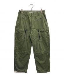 WHITE MOUNTAINEERING（ホワイトマウンテ二アニング）の古着「カーゴパンツ CARGO PANTS」｜グリーン