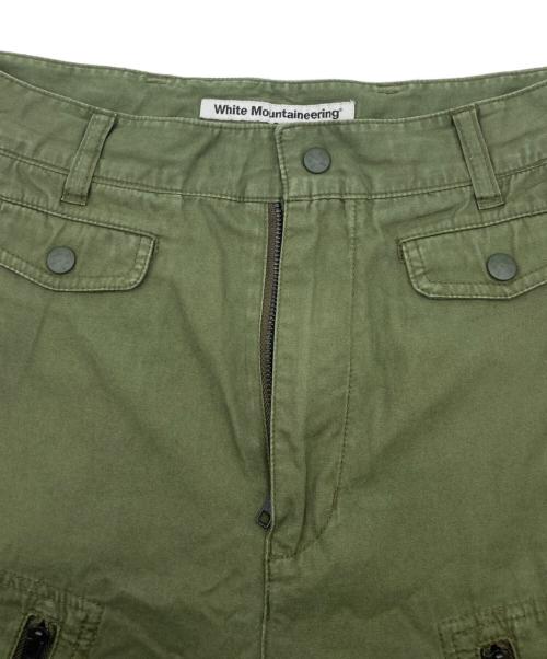 WHITE MOUNTAINEERING（ホワイトマウンテ二アニング）WHITE MOUNTAINEERING (ホワイトマウンテ二アニング) カーゴパンツ CARGO PANTS グリーン サイズ:2の古着・服飾アイテム