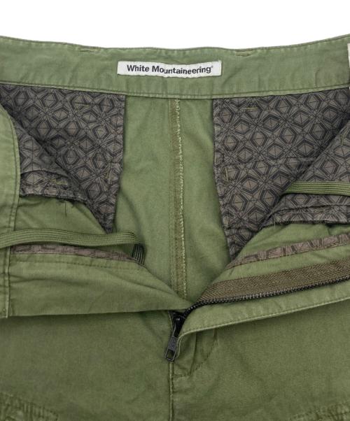 WHITE MOUNTAINEERING（ホワイトマウンテ二アニング）WHITE MOUNTAINEERING (ホワイトマウンテ二アニング) カーゴパンツ CARGO PANTS グリーン サイズ:2の古着・服飾アイテム
