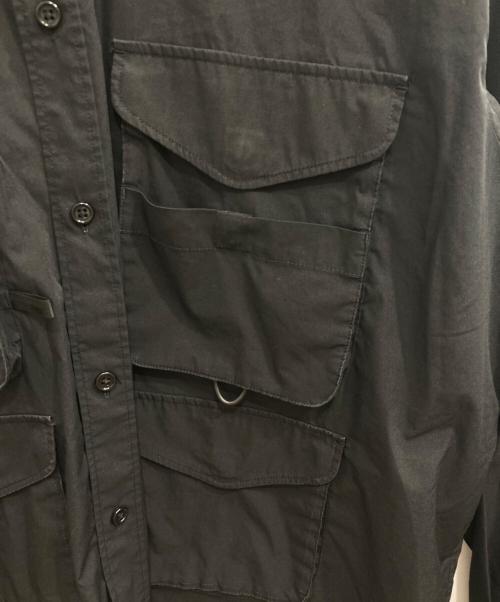 DAIWA PIER39（ダイワ ピア39）DAIWA PIER39 (ダイワ ピア39) MULCH POCKET FIELD SHIRTS/マルチポケット　フィールドシャツ ブラック サイズ:JP L/ASIA L/US M/EU M/UK Mの古着・服飾アイテム