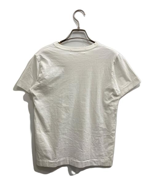PLAY COMME des GARCONS（プレイコムデギャルソン）PLAY COMME des GARCONS (プレイコムデギャルソン) ハートワッペンTシャツ ホワイト サイズ:Mの古着・服飾アイテム